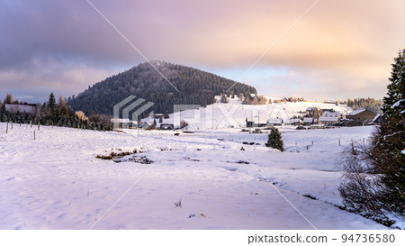 Wintertime landscape of Jizera Mountains Wintertime landscape of Jizera Mountains 94736580