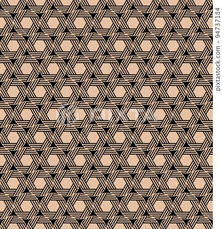 The geometric pattern with lines. Seamless vector background. Graphic modern pattern. Simple lattice graphic design. Vector illustration The geometric pattern with lines. Seamless vector background. Graphic modern pattern. Simple lattice graphic design. Vector illustration 94737184