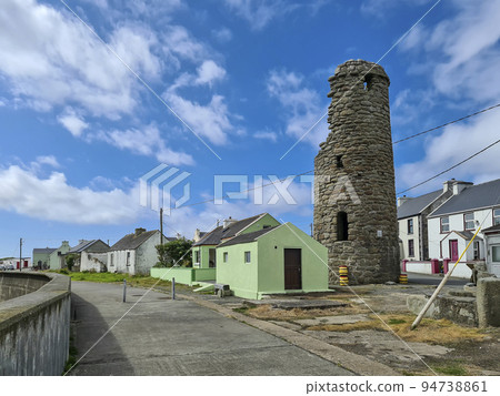 The Round Tower on Tory Island, County Donegal, Ireland The Round Tower on Tory Island, County Donegal, Ireland 94738861