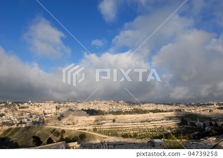 Morning in the Old City of Jerusalem 94739258