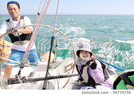 Sailing from Nushima (Awaji Island, Hyogo Prefecture) 94739756