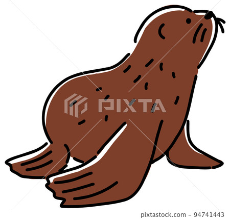 水族館、海洋生物、海狗 水族館、海洋生物、海狗 94741443