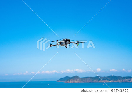 Drone and blue sky 94743272