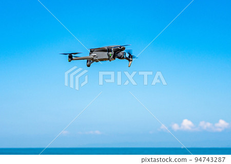 Drone and blue sky Drone and blue sky 94743287