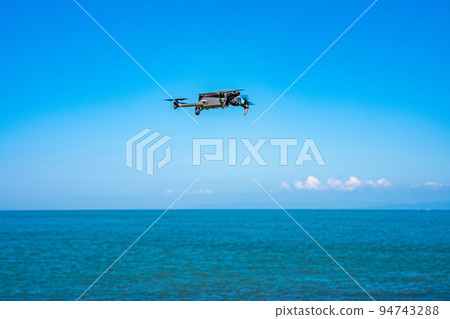 Drone and blue sky Drone and blue sky 94743288