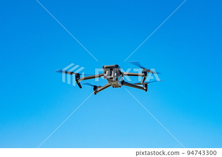 Drone and blue sky Drone and blue sky 94743300