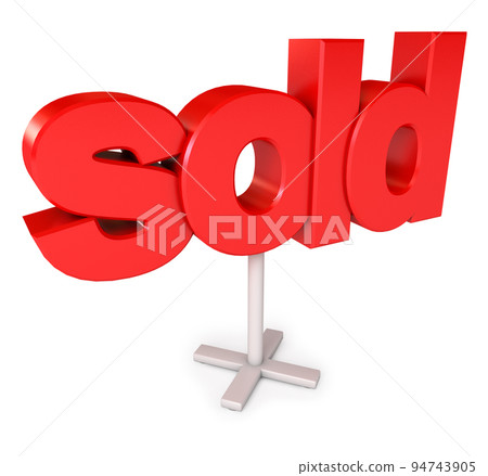 Sold sign Sold sign 94743905