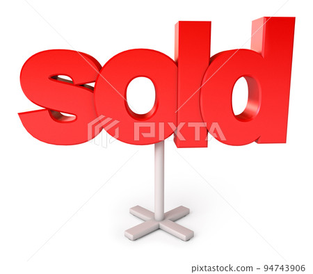 Sold sign Sold sign 94743906