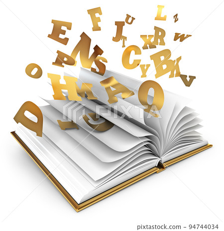Magic book. Fairy tale Magic book. Fairy tale 94744034