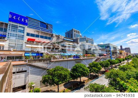 Cityscape of Daiba, Minato-ku, Tokyo Decks Tokyo Beach 94745938