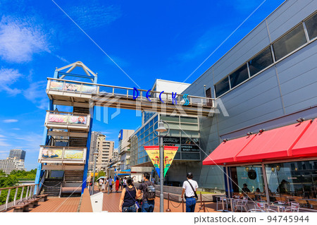 Cityscape of Daiba, Minato-ku, Tokyo Decks Tokyo Beach 94745944