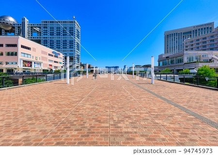 Cityscape of Daiba, Minato-ku, Tokyo West Promenade 94745973