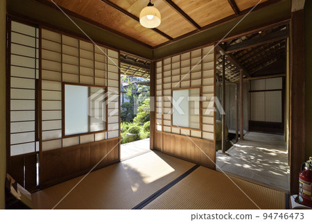 重要文化財產三上家舊宅內，湯殿旁的房間（京都府宮津市） 94746473