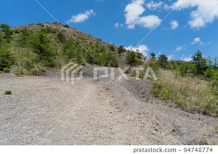 Mt. Kosengen mountain trail scenery Karuizawa Town, Nagano Prefecture 94748774