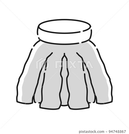 產卵床插圖（黑白） 94748867