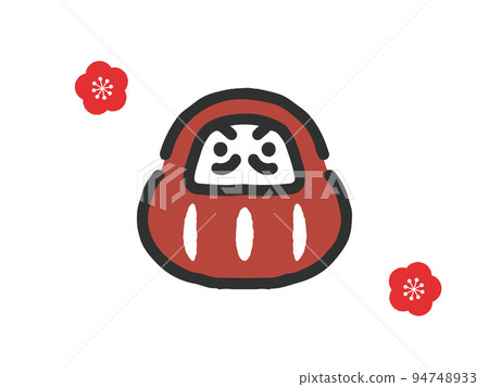 Daruma, lucky charm 94748933