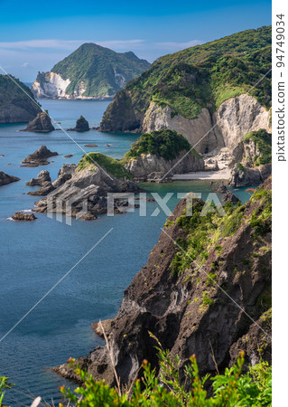 《Shizuoka Prefecture》Coastline of Cape Aiai・Okuirozaki at the southern end of Izu 《Shizuoka Prefecture》Coastline of Cape Aiai・Okuirozaki at the southern end of Izu 94749034
