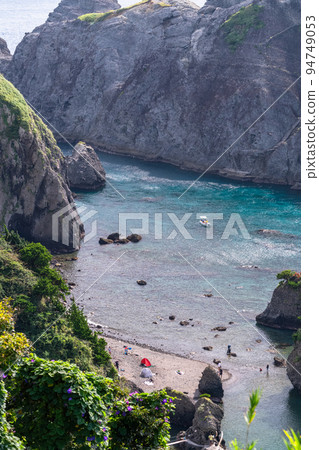 《Shizuoka Prefecture》Coastline of Cape Aiai・Okuirozaki at the southern end of Izu 《Shizuoka Prefecture》Coastline of Cape Aiai・Okuirozaki at the southern end of Izu 94749053