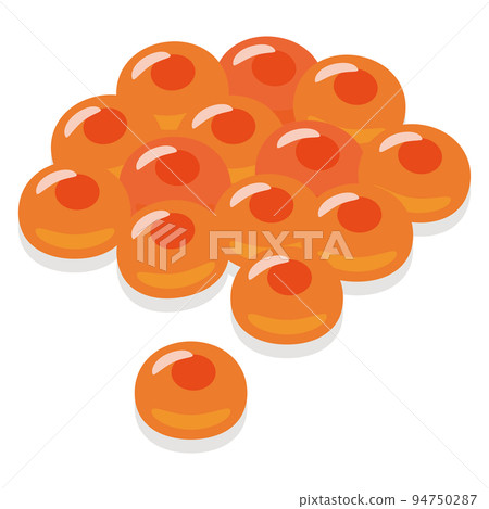 三文魚子的插圖 94750287