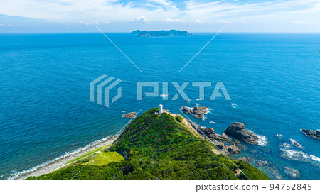 [Tokushima] Gamoda Cape [Drone aerial photography] 94752845