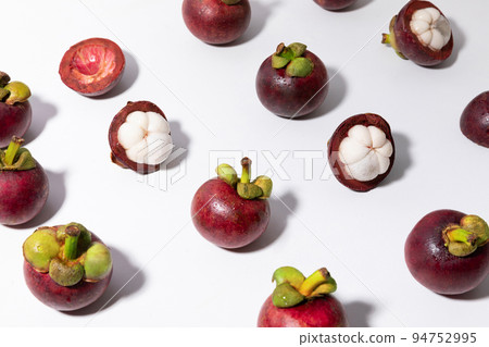 Tropical Fruits_mangosteen Tropical Fruits_mangosteen 94752995