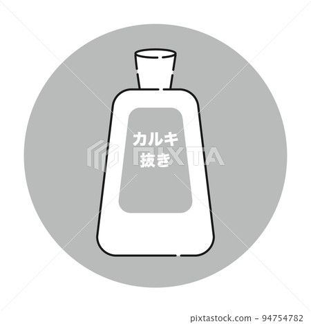 除垢劑圖標（黑白） 94754782