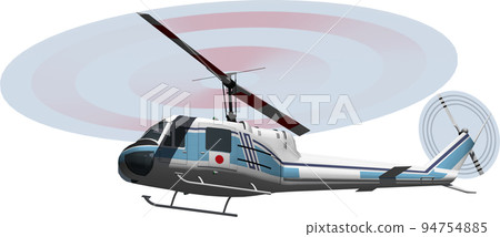 An illustration of a Japan Coast Guard helicopter looking up from the ground. background transparent image An illustration of a Japan Coast Guard helicopter looking up from the ground. background transparent image 94754885