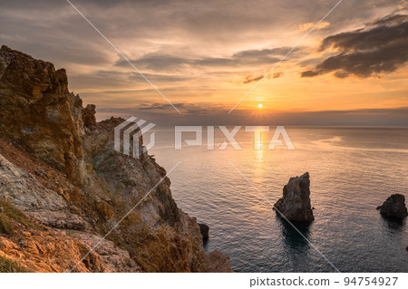 《Shizuoka Prefecture》Evening view of Koganezaki / Scenic spot of Izu 《Shizuoka Prefecture》Evening view of Koganezaki / Scenic spot of Izu 94754927