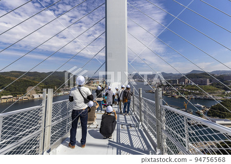 View from Nagasaki Megami Ohashi Horizontal Beam [Nagasaki City, Nagasaki Prefecture] 94756568