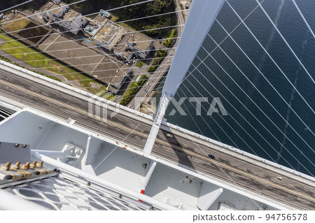 View from the top of Nagasaki Goddess Ohashi Main Tower [Nagasaki City, Nagasaki Prefecture] 94756578