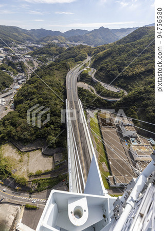 View from the top of Nagasaki Goddess Ohashi Main Tower [Nagasaki City, Nagasaki Prefecture] 94756580