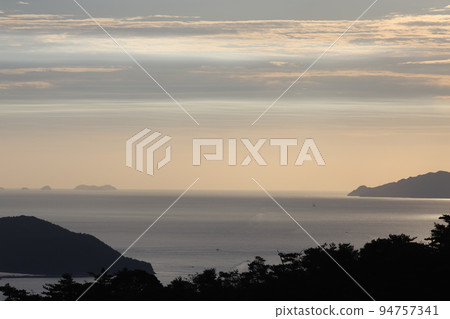 Ieshima archipelago from Mt. Micho Shodoshima 94757341