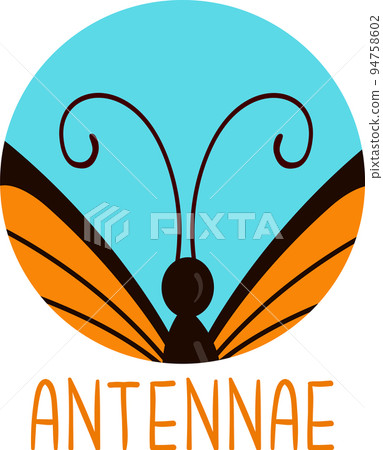Animal Body Part Butterfly Antennae Illustration 94758602