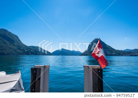 Lugano. Switzerland. Canton Ticino 94759527