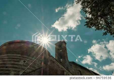 Abbey of San Galgano in the Province of Siena, Tuscany, Italy. Abbey of San Galgano in the Province of Siena, Tuscany, Italy. 94759536