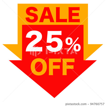 銷售促銷標誌 94760757