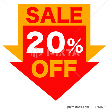 銷售促銷標誌 銷售促銷標誌 94760758