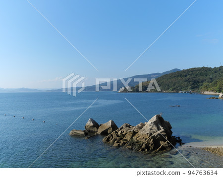 “Kaminoseki/Murotsu”海景（23號縣道，風景優美的海岸線） 94763634