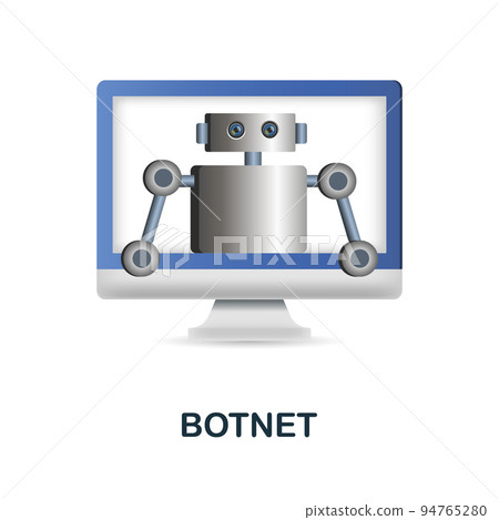 Botnet icon. 3d illustration from cybercrime collection. Creative Botnet 3d icon for web design, templates, infographics and more Botnet icon. 3d illustration from cybercrime collection. Creative Botnet 3d icon for web design, templates, infographics and more 94765280