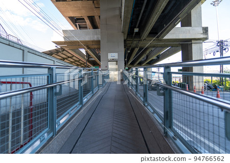 Elevator under the sky train station. Elevator under the sky train station. 94766562