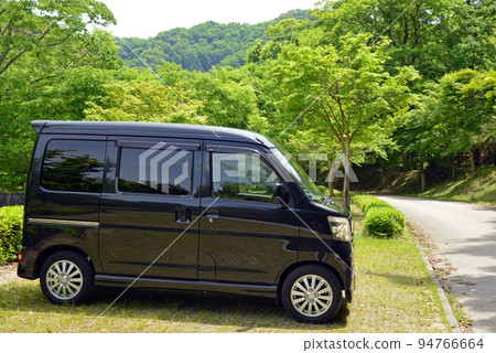 [Daihatsu Atrai mini car] Sleeping in the car Outdoor image 94766664