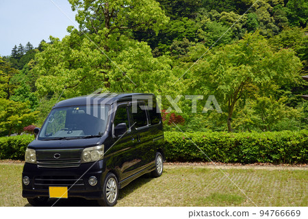 [Daihatsu Atrai mini car] Sleeping in the car Outdoor image 94766669