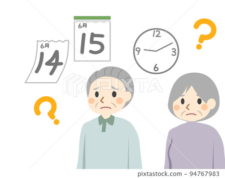腦退化症長者日期時間取向 94767983