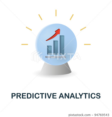 Predictive Analytics icon. 3d illustration from customer relationship collection. Creative Predictive Analytics 3d icon for web design, templates, infographics and more Predictive Analytics icon. 3d illustration from customer relationship collection. Creative Predictive Analytics 3d icon for web design, templates, infographics and more 94769543