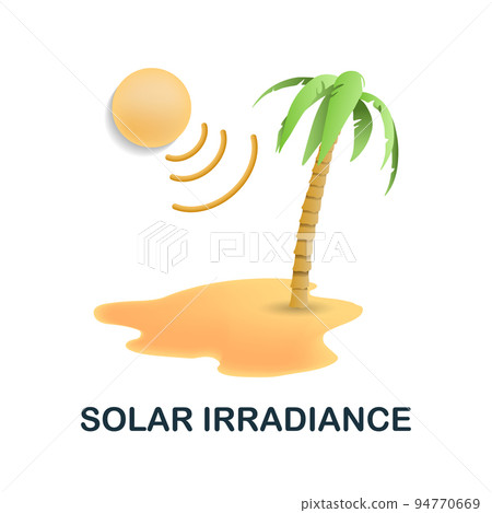 Solar Irradiance icon. 3d illustration from climate change collection. Creative Solar Irradiance 3d icon for web design, templates, infographics and more Solar Irradiance icon. 3d illustration from climate change collection. Creative Solar Irradiance 3d icon for web design, templates, infographics and more 94770669