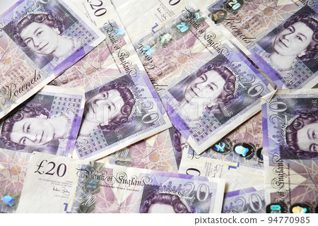 British 20 pound banknote old banknote British 20 pound banknote old banknote 94770985