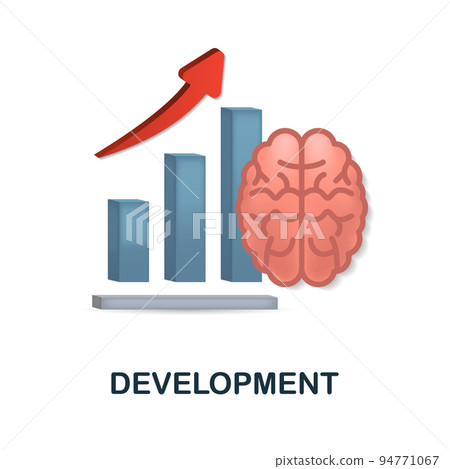 Development icon. 3d illustration from brain procces collection. Creative Development 3d icon for web design, templates, infographics and more Development icon. 3d illustration from brain procces collection. Creative Development 3d icon for web design, templates, infographics and more 94771067