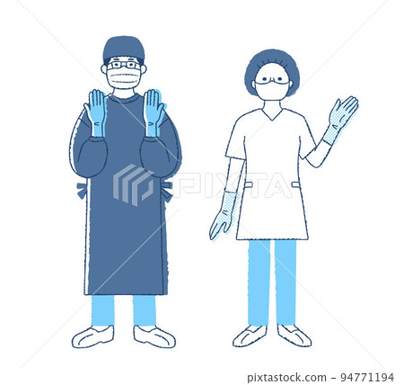 male and female surgeon 94771194