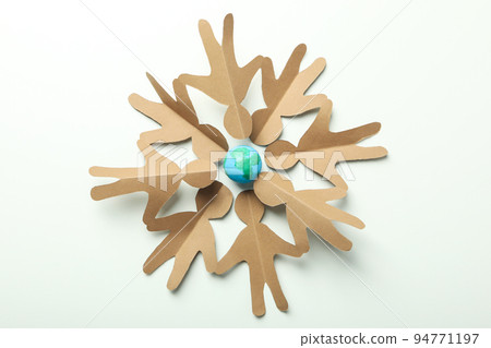 Concept or composition of World Population day Concept or composition of World Population day 94771197