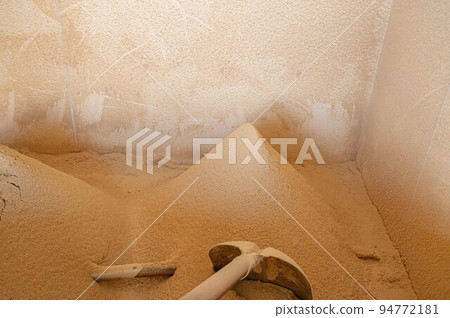 Inside the rice bran house Inside the rice bran house 94772181